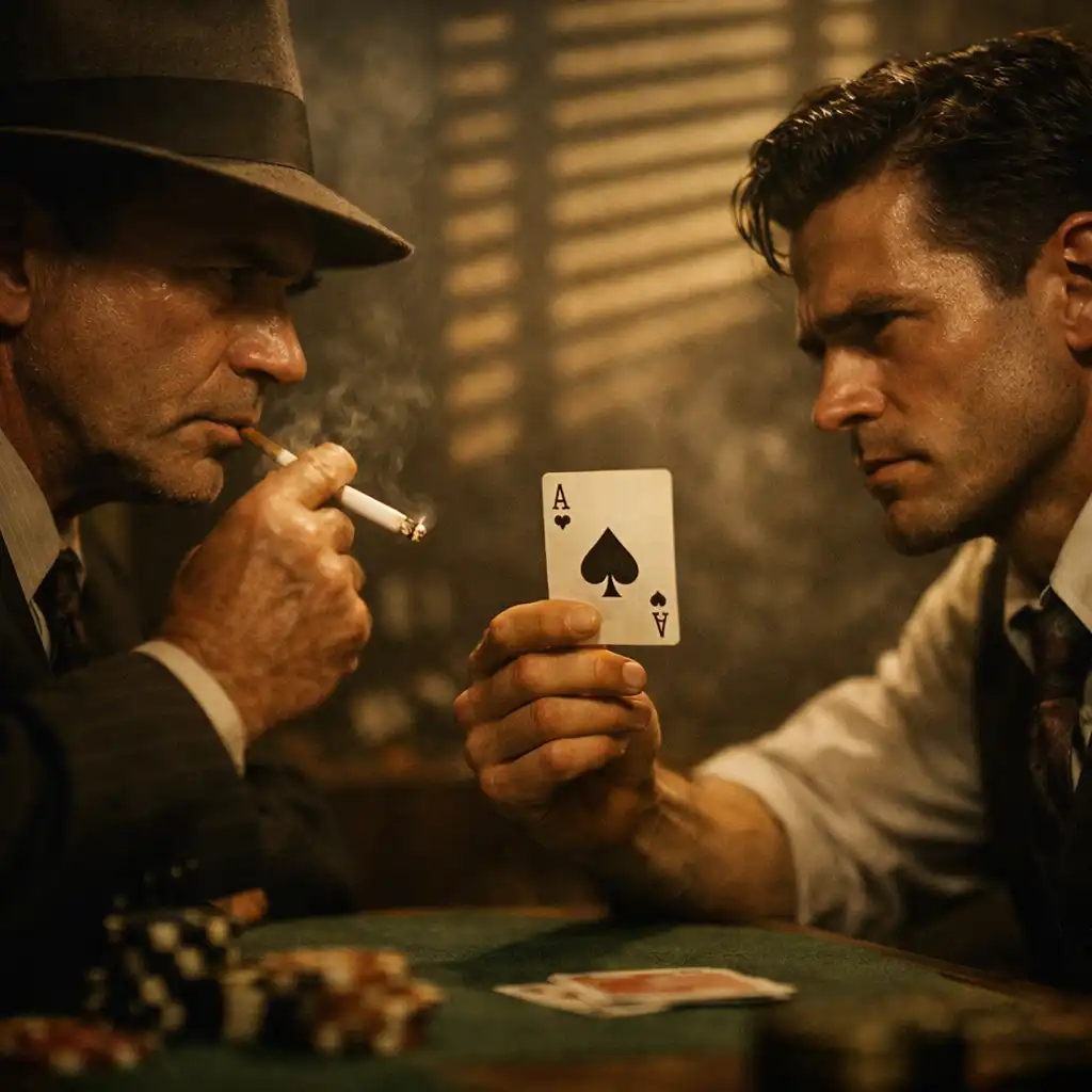 Tense poker showdown in The Cincinnati Kid